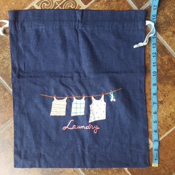 Handmade travel laundry bag - Picture 4 of 6